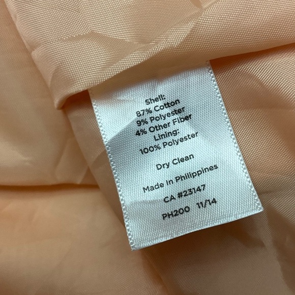 Talbots Peach Midi Dress - Picture 6 of 6